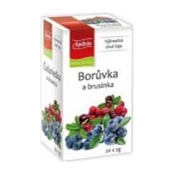 Apotheke Borůvka a brusinka čaj 20 x 2 g