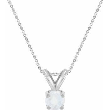 Eppi Minimalistický prívesok s mesačným kameňom Hozie P43366