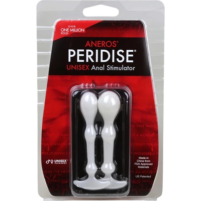 Aneros Peridise - анален дилдо комплект - 2 бр. (бял)