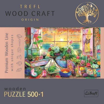 Trefl Wood Craft Origin Plážový domček 501 dielov