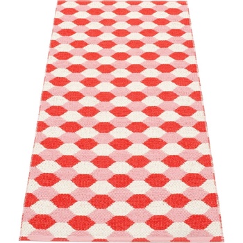 Pappelina Червена пътека за открито и закрито 70x160 cm Dana Coral - Pappelina (DN2716)