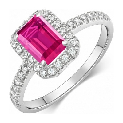 Sofia stříbrný prsten se zirkony CORZB65665