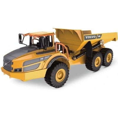 IQ models DoubleE RC kloubový dumper VOLVO A40G 56 cm 6WD LED zvuky RTR sada 1:20