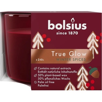 Bolsius Aроматна свещ Bolsius True Glow - Winter Spices (8717847161345)