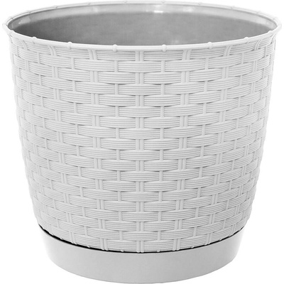 Prosperplast Ratolla round Drlo 16,5 cm biely