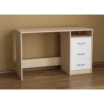 Бюро модел В 42 дъб сонома и бяло