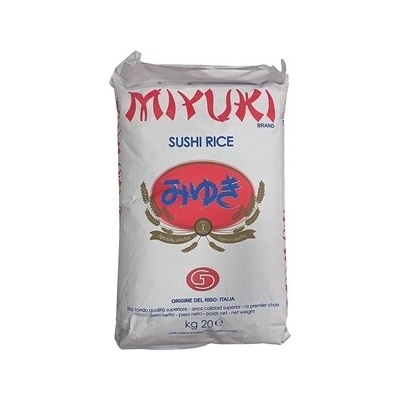 Miyuki ryža krátkozrnná na sushi 20 kg