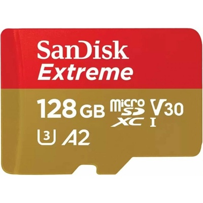 SanDisk Extreme 128 GB MicroSDXC SDSQXAA-128G-GN6MA