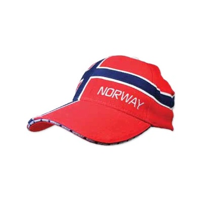 Kšiltovka NORWAY s norskou vlajkou