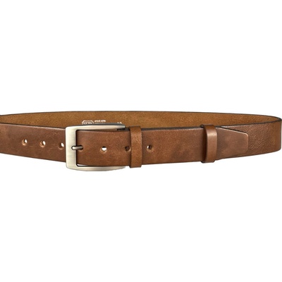 Penny Belts kožený opasek 504-R48 hnědý