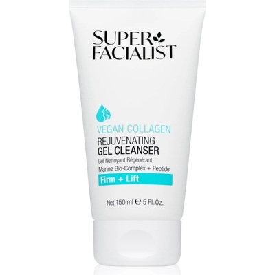 Super Facialist Vegan Collagen дълбоко почистващ гел за стягане на кожата 150ml