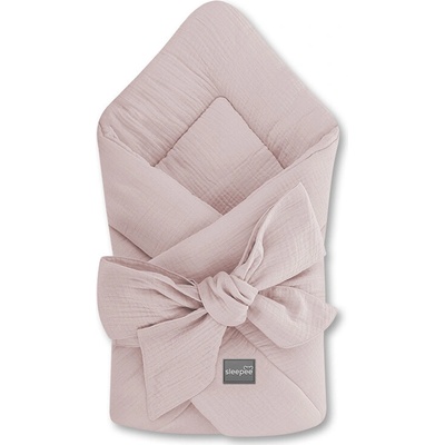 Sleepee Mušelínová zavinovačka Pink