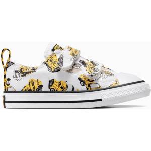 Converse Детски маратонки Converse Unisex Kids Chuck Taylor All Star Con Canvas Trainers - 102-White/Bla