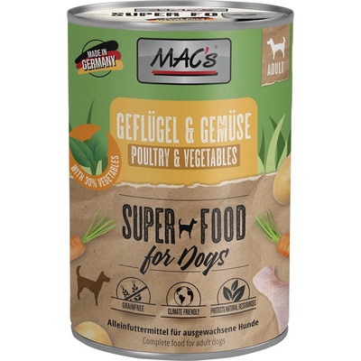 Mac´s hydina a zelenina 6 x 400 g