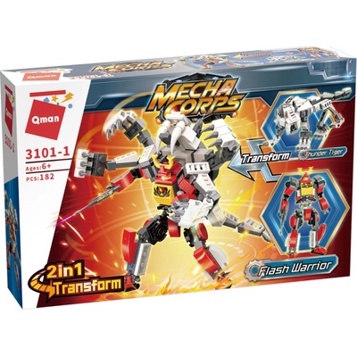 Qman MechaCorbs 3101-1 Flash Warrior 2v1