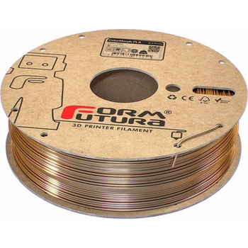 Formfutura High Gloss PLA ColorMorph Gold & Silver - 1, 75 mm / 750 g (HPLC-175GDSV-00750)