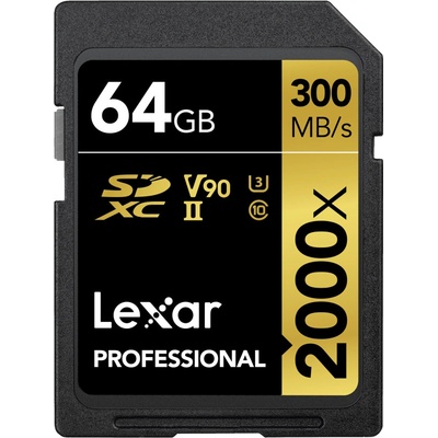 Lexar SDXC UHS-II 64 GB LSD2000064G-BNNNG