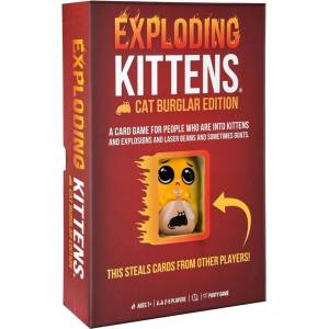 Exploding Kittens Настолна игра Exploding Kittens: Cat Burglar Edition - Парти (EKG-CB-6)