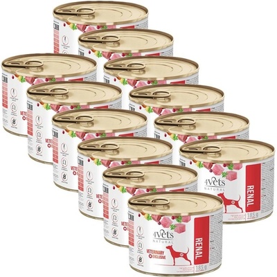 4Vets Natural Veterinary Exclusive Renal 12 x 185 g