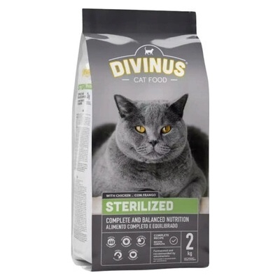 DIVINUS Cat Sterilized Sterilised 2 kg