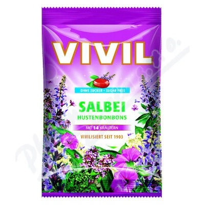 Vivil Šalvia+14 druhov bylín bez cukru 120 g