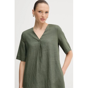 Benetton Ленена рокля United Colors of Benetton (4AGHDV0B0)