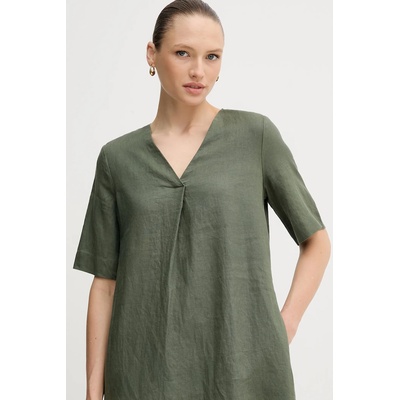 Benetton Ленена рокля United Colors of Benetton (4AGHDV0B0)