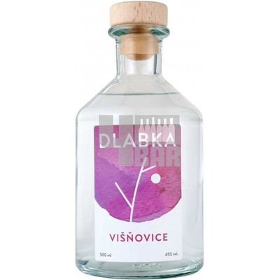 Dlabka Višňovice 45% 0,5 l (holá lahev)