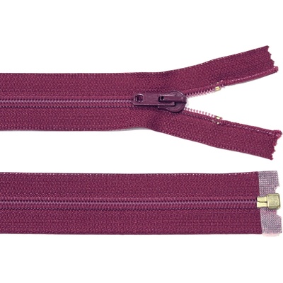 Spirálový zip no.5 rozepínací 60cm - více barev color: 577 růžová vínová