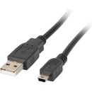 Lanberg CA-USBK-11CC-0018-BK mini USB, 1,8m, černý