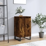vidaXL Бюфет опушен дъб 40x35x70 см инженерно дърво (831078)