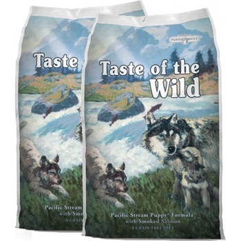 Taste Of The Wild Pacific Stream Puppy 2 x 12,2 kg