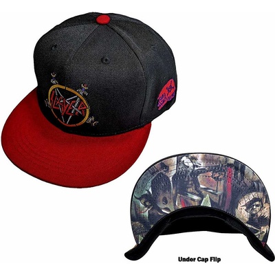 Slayer Snapback Hell Awaits Red & Black
