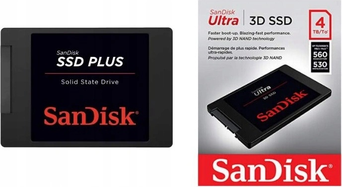 SanDisk Ultra 3D 4TB, 2,5