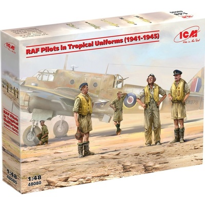 ICM RAF Pilots in Tropical Uniforms 1941-1945 1:48
