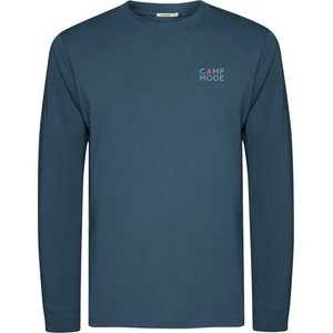 GreenBomb Мъжка блуза с дълъг ръкав GreenBomb Camp Mode Crisp Longsleeve - Blue Pine - размер XL (217-0568-0114)