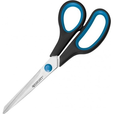 Nožnice Westcott Easy Grip 21cm modro-čierne