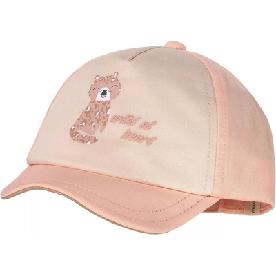 Maximo Лятна шапка с козирка Maximo - Розова, леопард, размер 43/45, 6-12 м (53503141676)