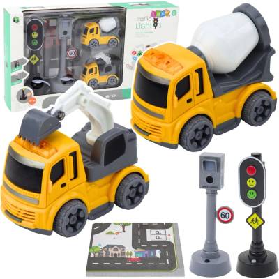RKToys Dětský semafor s auty a podložkou