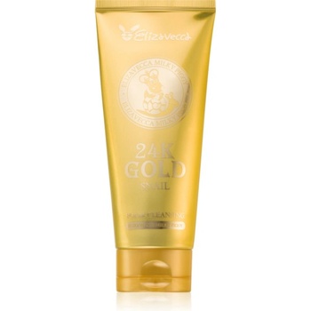 Elizavecca Milky Piggy 24K Gold Snail Cleansing Foam нежна почистваща пяна 180ml
