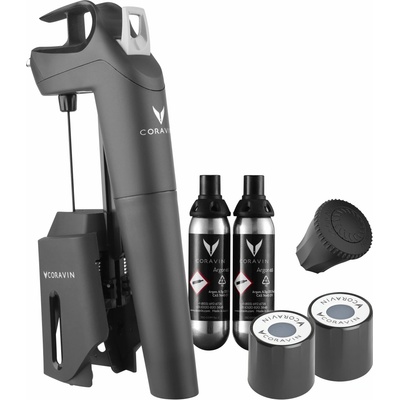 Systém pro servírování vína Coravin Timeless Three+, černá
