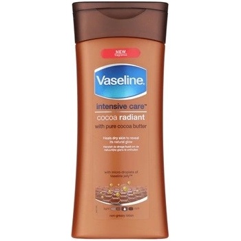 Vaseline Intesive tělové mléko pro suchou pokožku (Cocoa Radiant with Pure Cococa Butter) 200 ml
