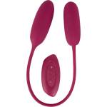Sweet Smile RC Shaking & Vibrating Love Egg Duo Red