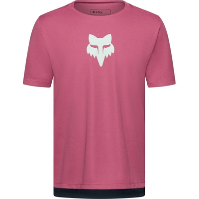 FOX Youth Ranger SS Jersey Fox Head berry Detský