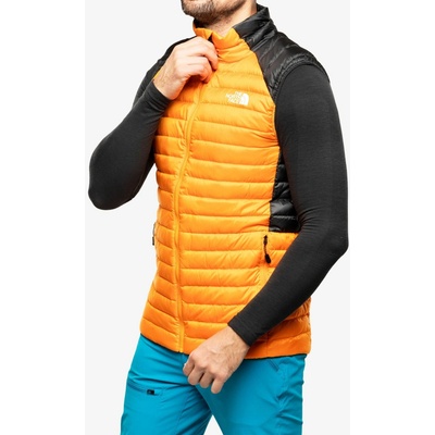 The North Face Pánska vesta Bettaforca Lt Down Vest cone orange/asphalt grey