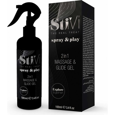 StiVi Spray & Play 2in1 Massage & Glide Gel 100 ml