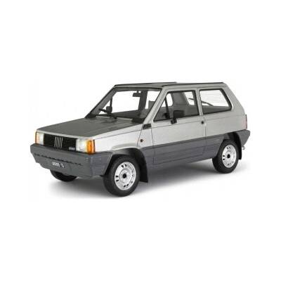 Panda Laudoracing-Model Fiat 4x4 1983 stříbrná LM 1:18