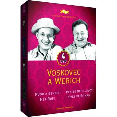 Voskovec a Werich 4 DVD