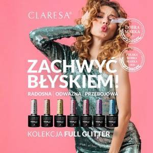 Claresa Gel polish FULL GLITTER 5 -5g