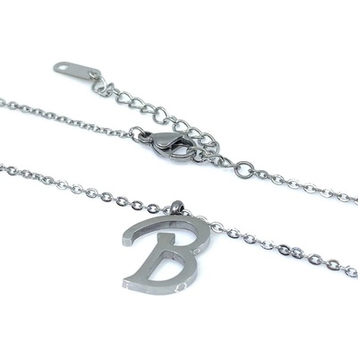 Jan Kos jewellery Řetízek s přívěskem z oceli 12118048
